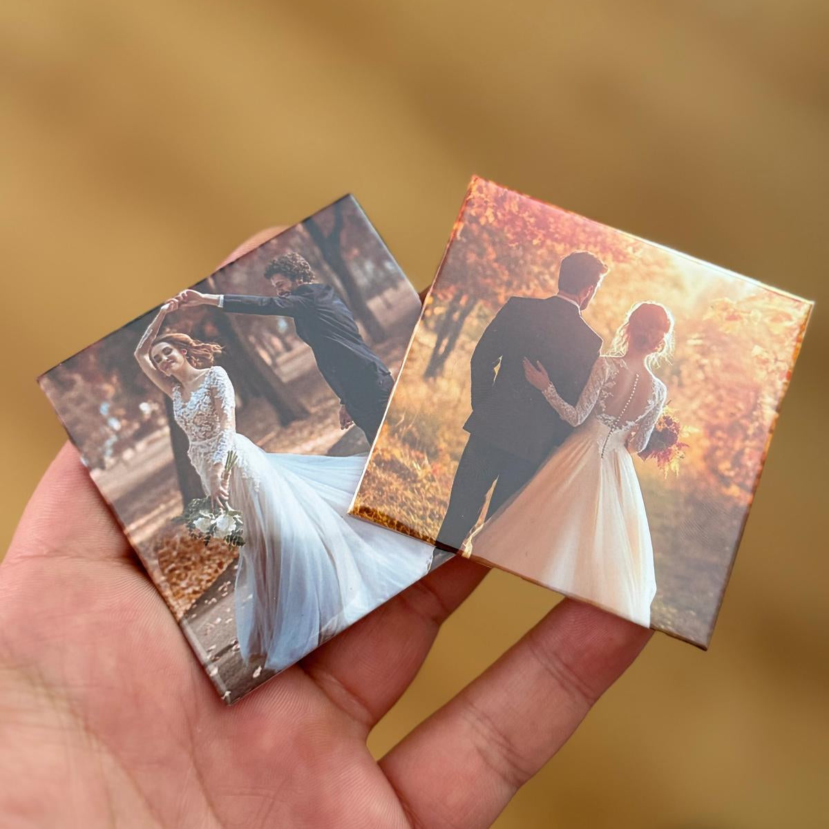 Gepersonaliseerde fotomagneet