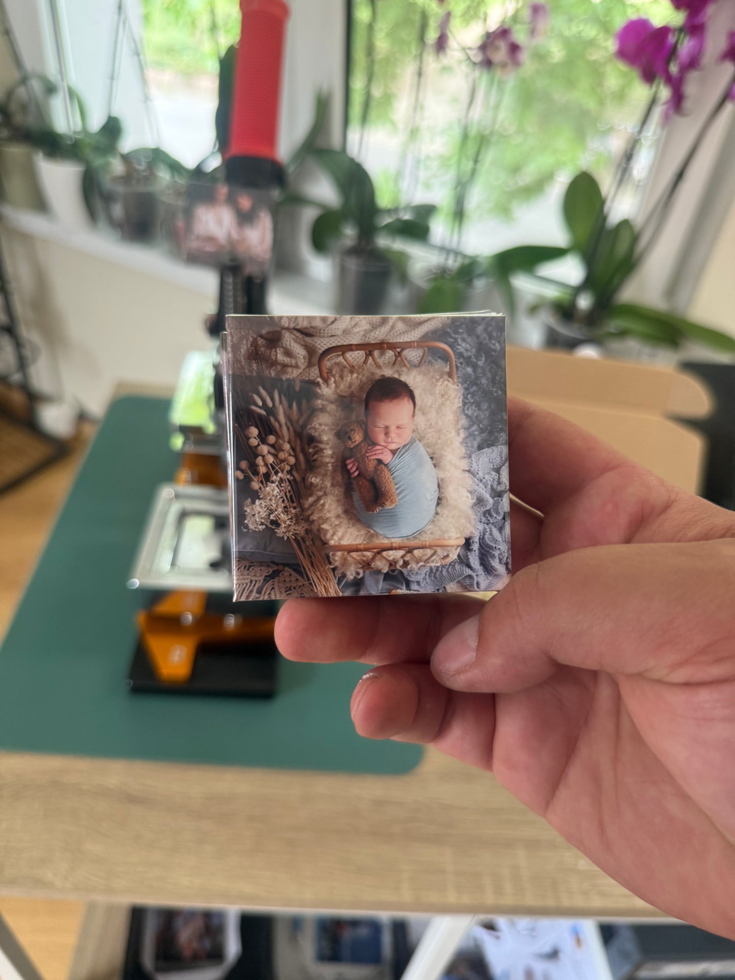 Gepersonaliseerde fotomagneet