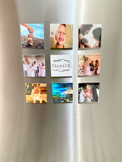 Gepersonaliseerde fotomagneet
